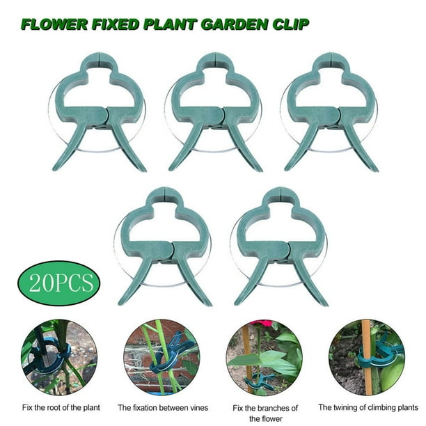 Plastic Plants Fixing Clip Ties Garden Potted Branches Vine Supports Tool Supply Plastic Plants Fixing Clip Ties Garden Potted Branches Vine Supports Tool Supply